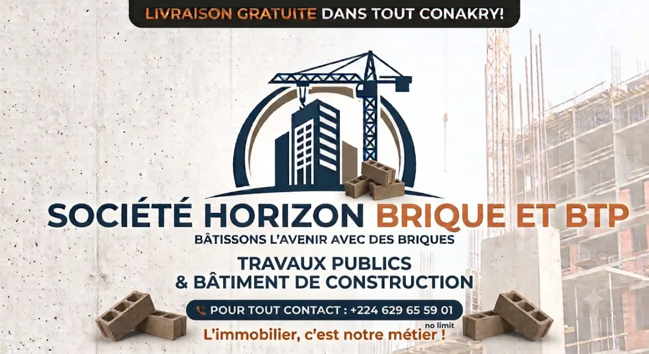 Horizon Brique & BTP — travaux publics et bâtiment de construction